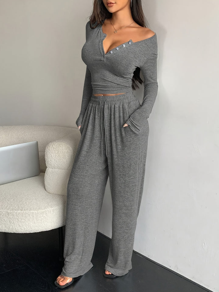 Zaida | Trendy Lounge Set met Stijlvolle Details