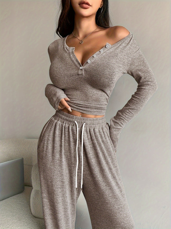 Zaida | Trendy Lounge Set met Stijlvolle Details
