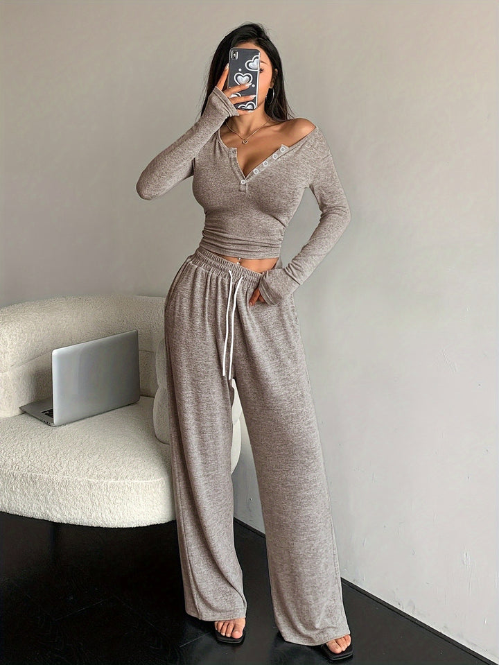Zaida | Trendy Lounge Set met Stijlvolle Details
