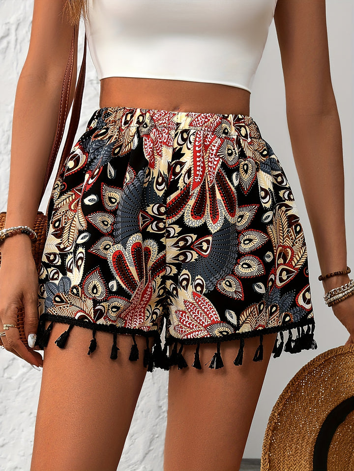Zaynab | Varenprint Kwastzoom Shorts