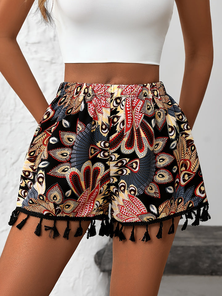 Zaynab | Varenprint Kwastzoom Shorts