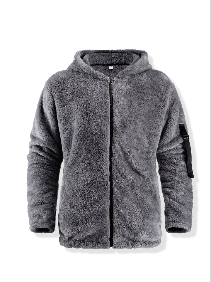 Alejandro | Stijlvolle Gevoerde Hoodie met Rits voor Heren