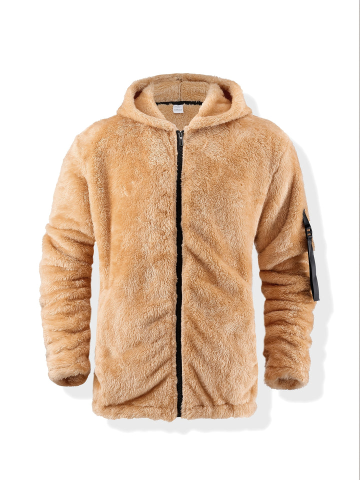 Alejandro | Stijlvolle Gevoerde Hoodie met Rits voor Heren