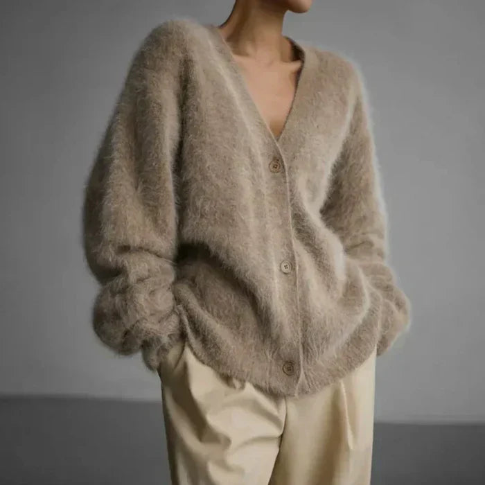 Astrid Dames Elegant Oversized Kasjmier Vest