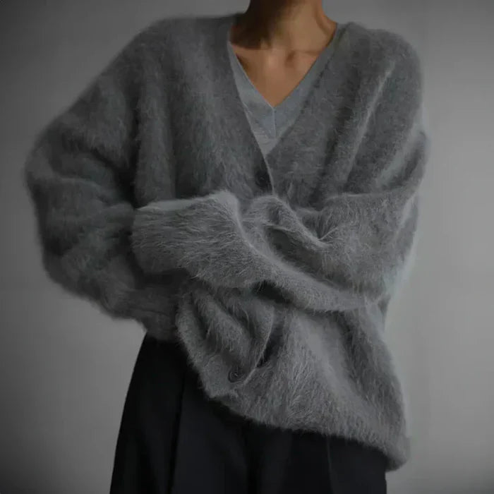 Astrid Dames Elegant Oversized Kasjmier Vest