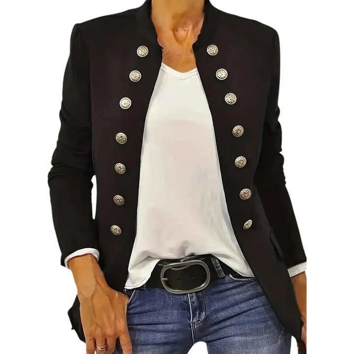 Beata Stijlvolle Damesblouse met Klassieke Kraag