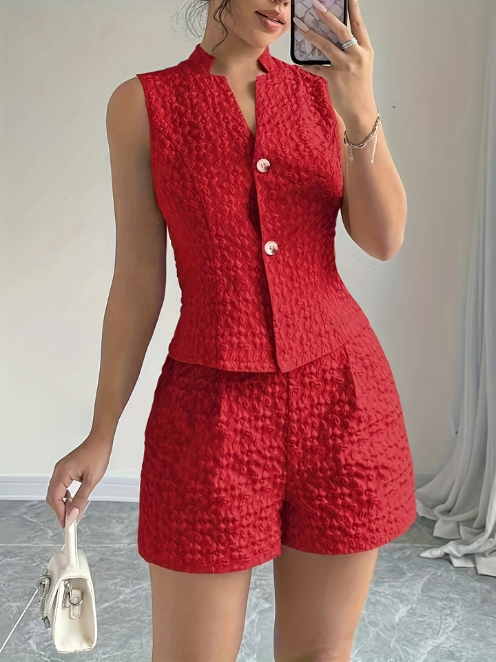 Bella | Stijlvolle Jacquard Twee-delige Set