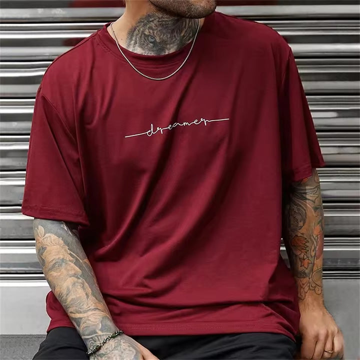Mateo | Trendy Heren T-Shirt met Stijlvolle Tekst