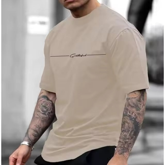 Mateo | Trendy Heren T-Shirt met Stijlvolle Tekst