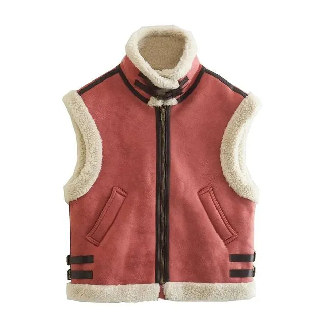 Ebba - Leren Bodywarmer