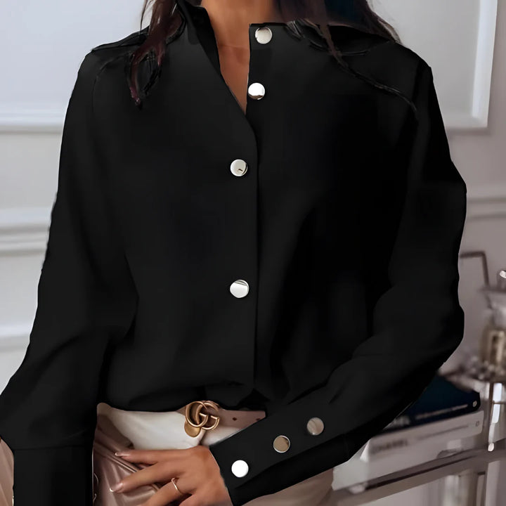 Eva - Blouse met Unieke knopen voor Dames