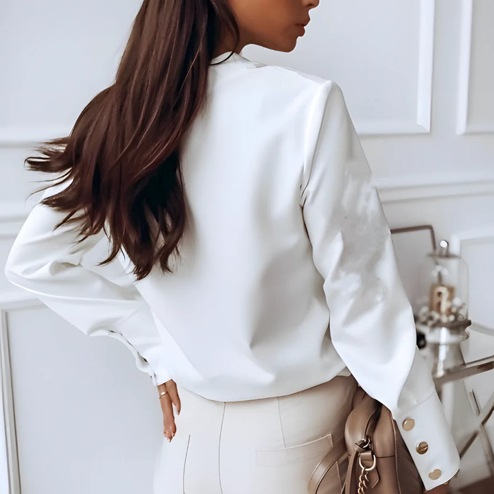 Eva - Blouse met Unieke knopen voor Dames