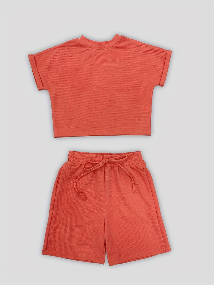 Farah | Zomerse Set voor Dames – Stijlvolle Short en T-shirt Set