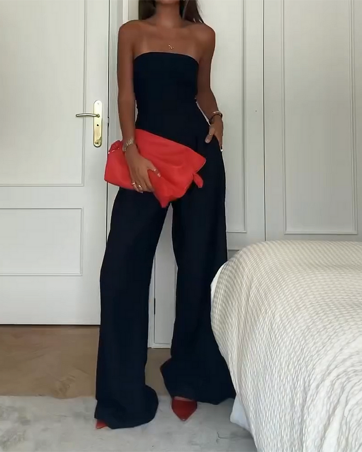 Ovi | Elegante Off-Shoulder Jumpsuit