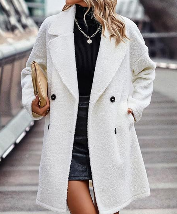 Anastasia | Stijlvolle Lange Jas Voor Dames