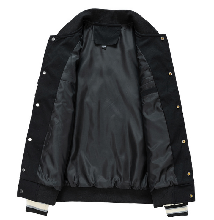 Evert | Stijlvolle Baseball Varsity Jacket met Retro Look