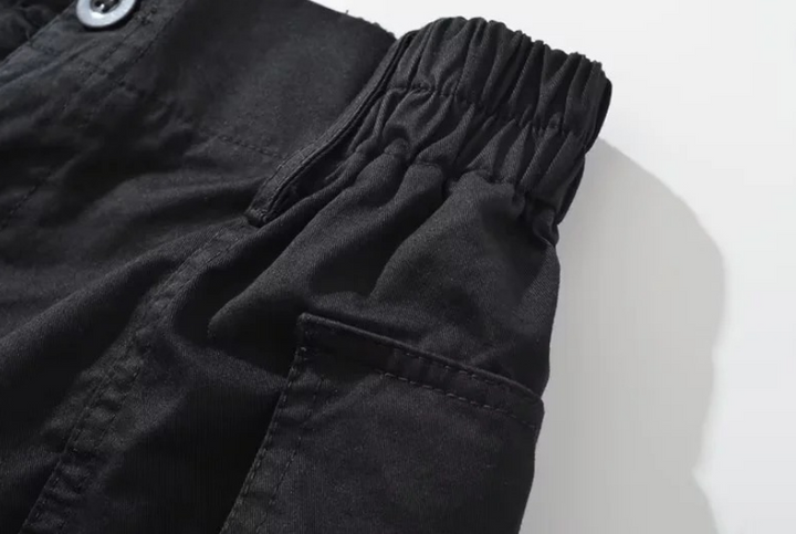 Jasmine | Casual Cargo Shorts met Elastische Taille