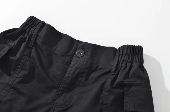 Jasmine | Casual Cargo Shorts met Elastische Taille