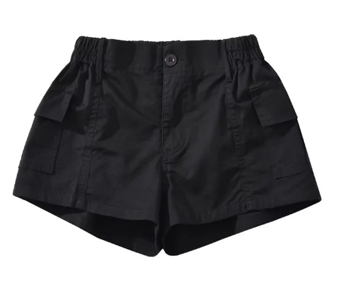 Jasmine | Casual Cargo Shorts met Elastische Taille