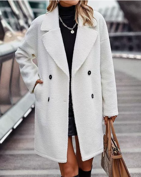Anastasia | Stijlvolle Lange Jas Voor Dames