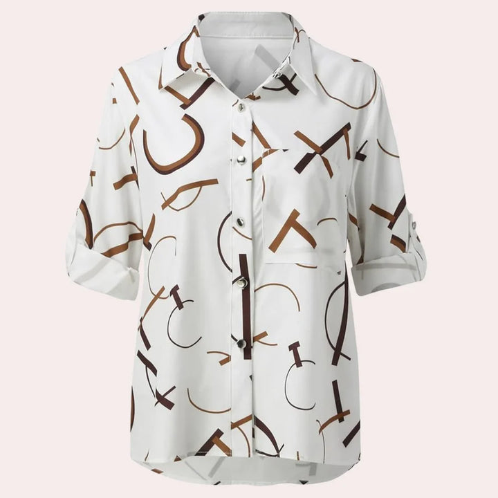 Karin Chic Damesblouse van Polyester