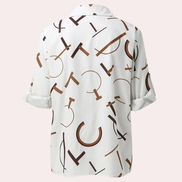 Karin Chic Damesblouse van Polyester