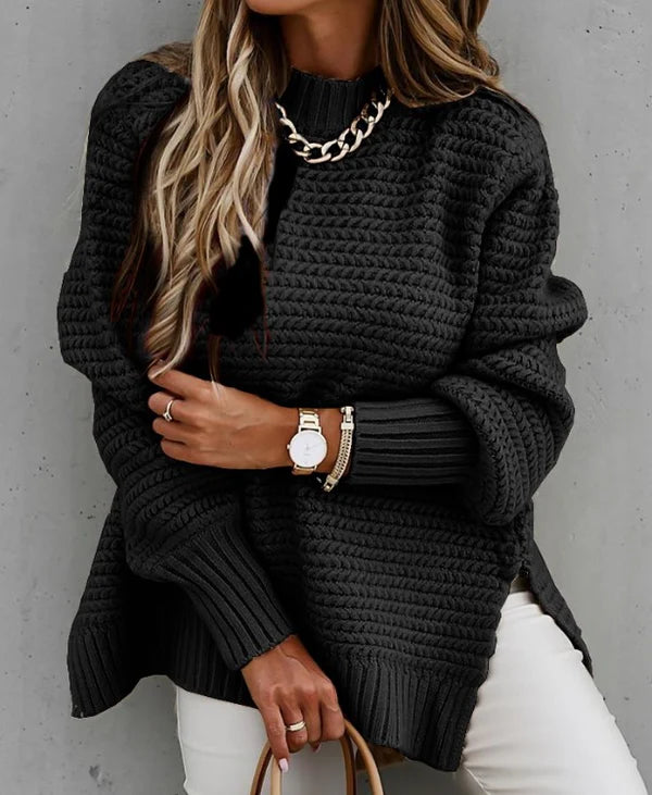 Lotta – Warme Winter Oversized Trui voor Dames