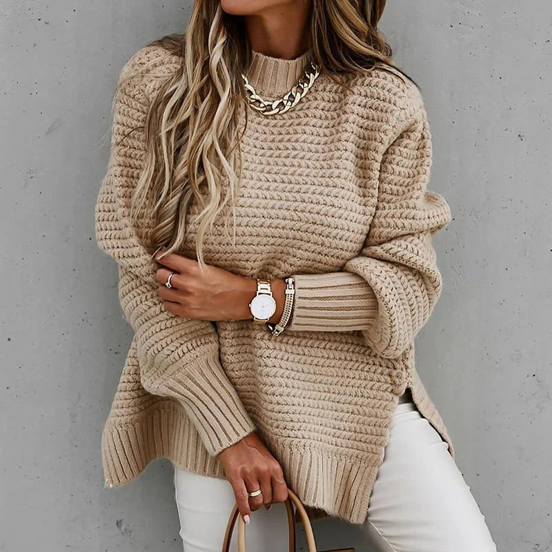 Lotta – Warme Winter Oversized Trui voor Dames