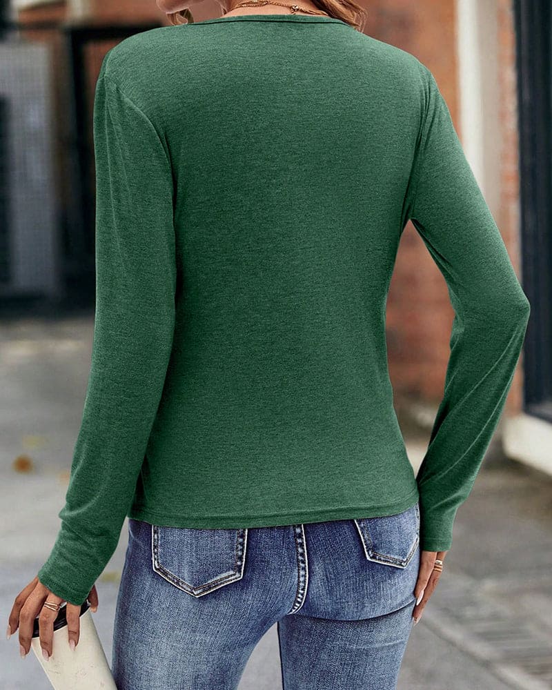 Louise - Shirt met Lange Mouwen voor Dames