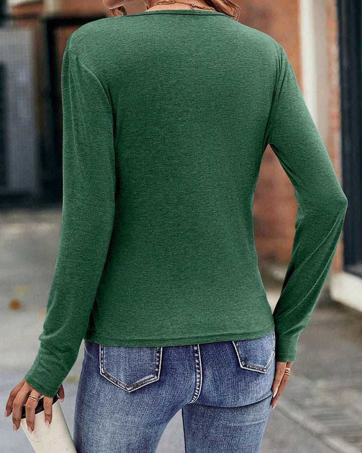 Louise - Shirt met Lange Mouwen voor Dames