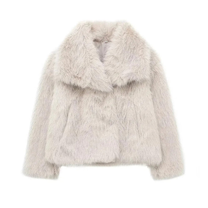 Maja | Dames Warme Winterjas met Bont