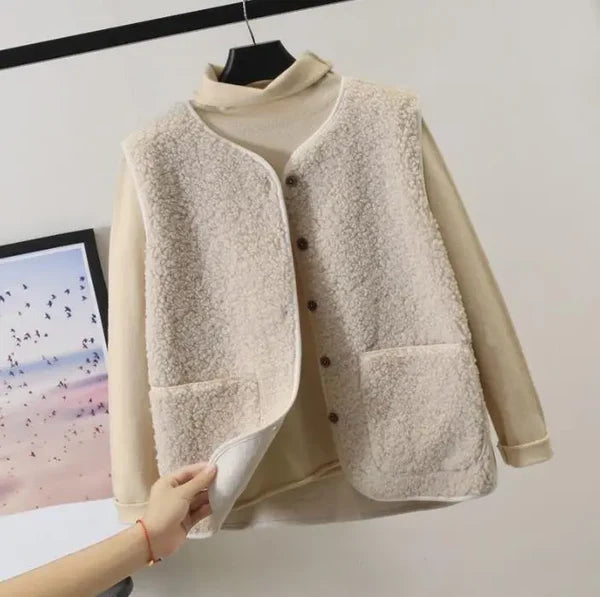Nina | Casual Herfst Mouwloos Vest voor Dames