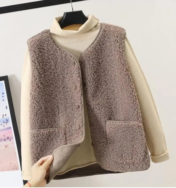 Nina | Casual Herfst Mouwloos Vest voor Dames