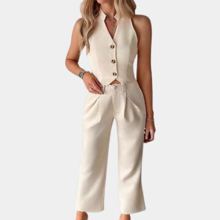 Nova – Elegante Vest- en Broekset voor Dames