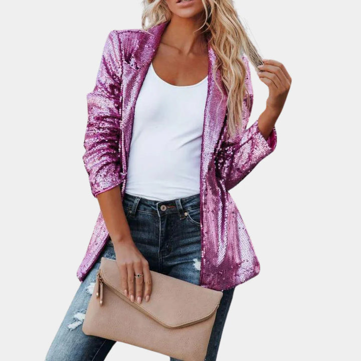 Selma - Glamoureuze Glitterblazer voor Dames