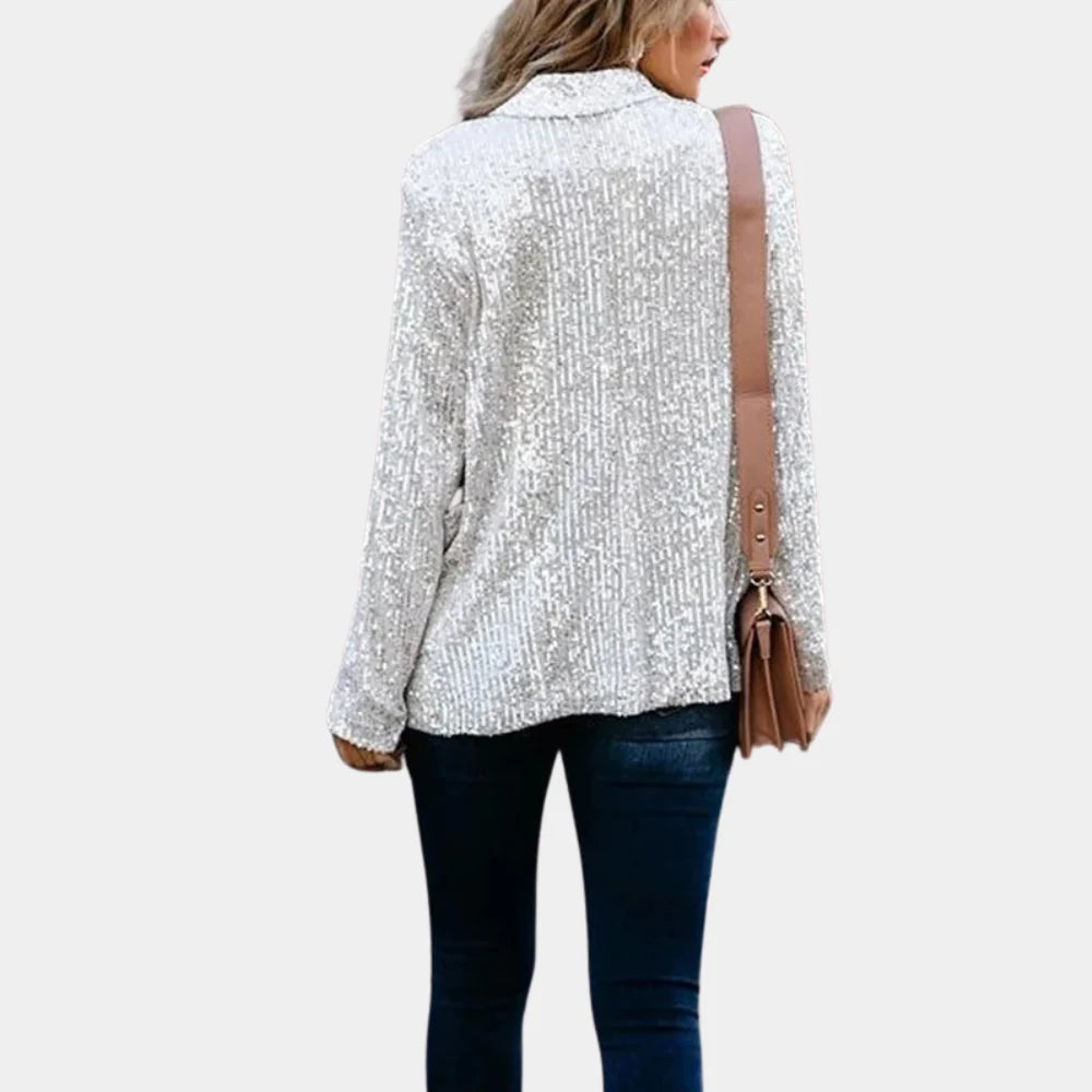 Selma - Glamoureuze Glitterblazer voor Dames