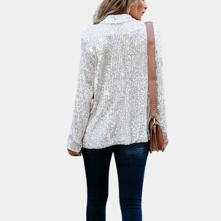 Selma - Glamoureuze Glitterblazer voor Dames