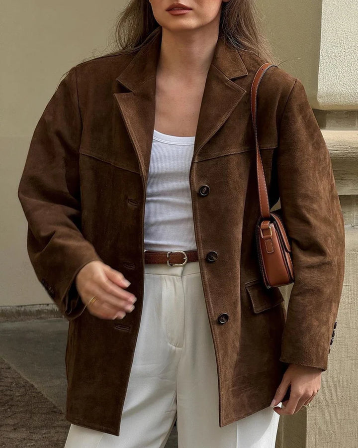 Layla | Suède blazer