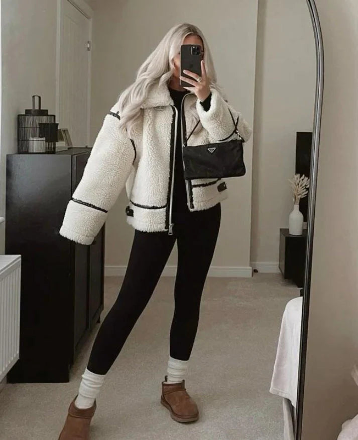 Tedso - Warme Trendy jas voor Dames