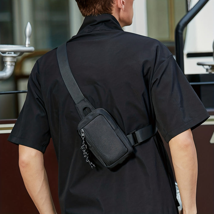Ismael | Multifunctionele Crossbody Tas voor Mannen – Compact & Stijlvol