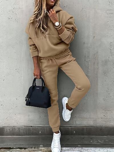 Tova – Moderne Hoodie en Broek Set voor Dames