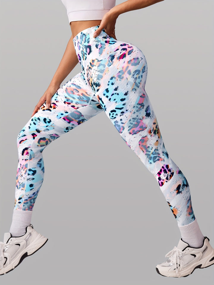 Vina | Hoge Taille Tie Dye Legging voor Dames